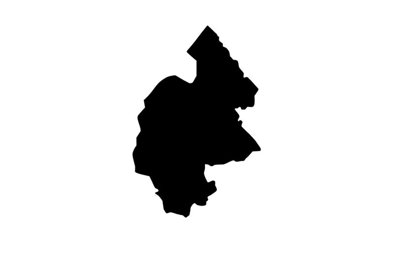 Umriss Jämtland Magnet