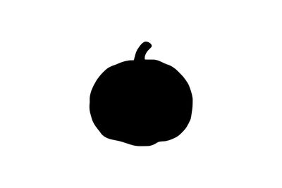 Umriss Kürbis Magnet