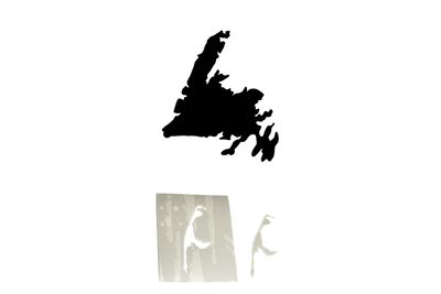 Schablonenfolie Neufundland