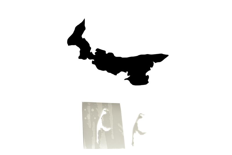 Schablonenfolie Prince Edward Island