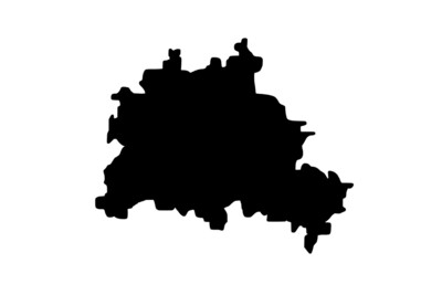 Umriss Berlin Magnet Umriss Berlin Magnet