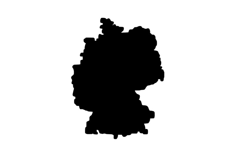 Umriss Deutschland Magnet