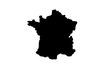 Umriss Frankreich Magnet