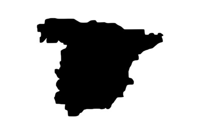 Umriss Spanien Magnet