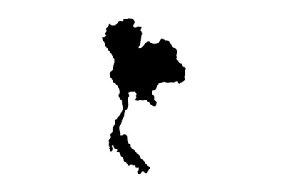Umriss Thailand Magnet Umriss Thailand Magnet