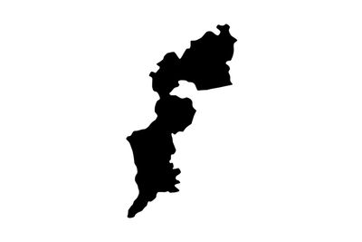 Umriss Burgenland Magnet
