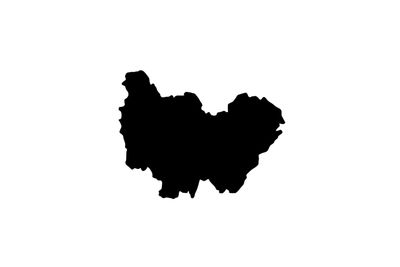 Umriss Bourgogne-Franche-Comté Magnet