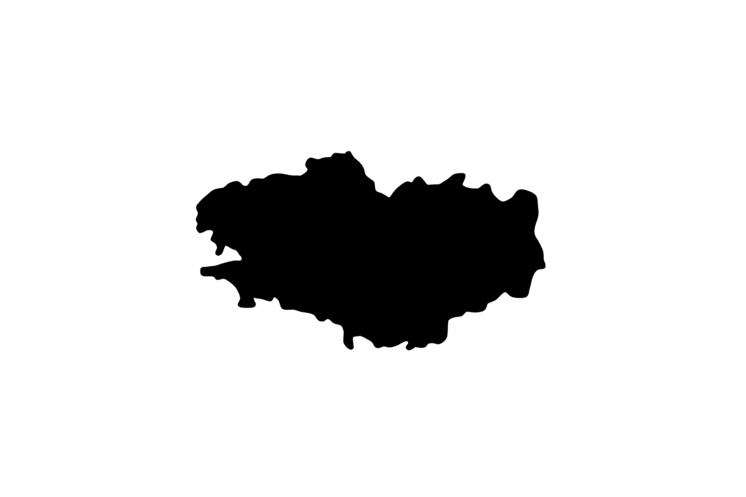 Umriss Bretagne Magnet Umriss Bretagne Magnet