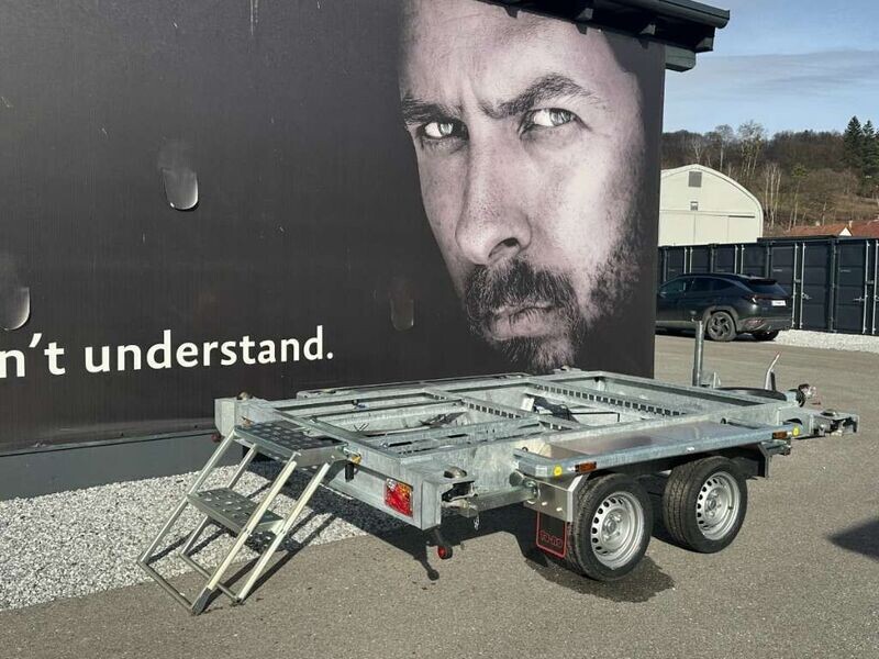 Containertransportanhänger LC10" / LC9"  Trailer | Stahl verzinkt | Vollausstattung | 3500kg