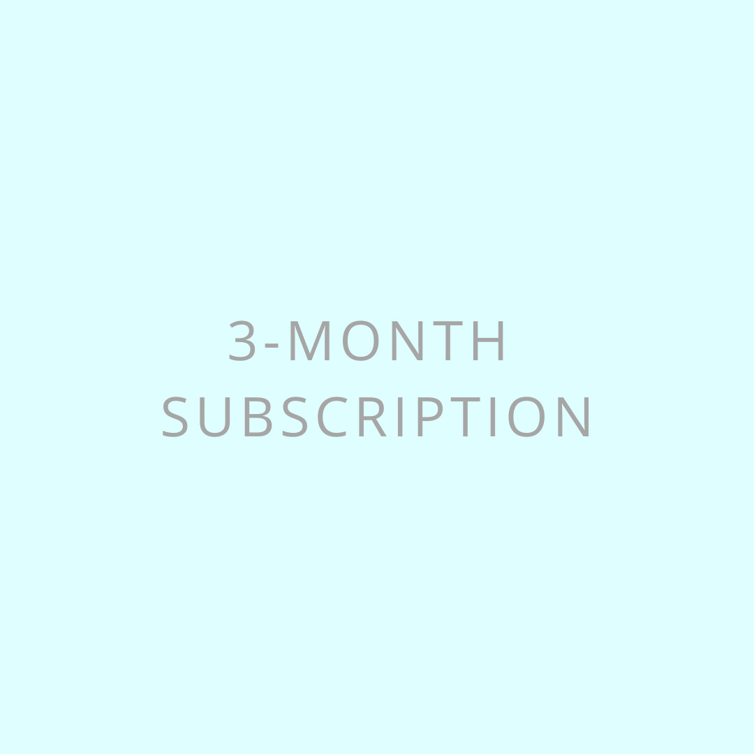 3-MONTH SUBSCRIPTION