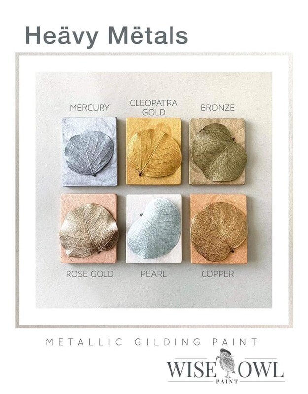 Wise Owl Heavy Metals Metallic Gilding Paint