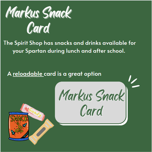 Reloadable Markus Snack Card
