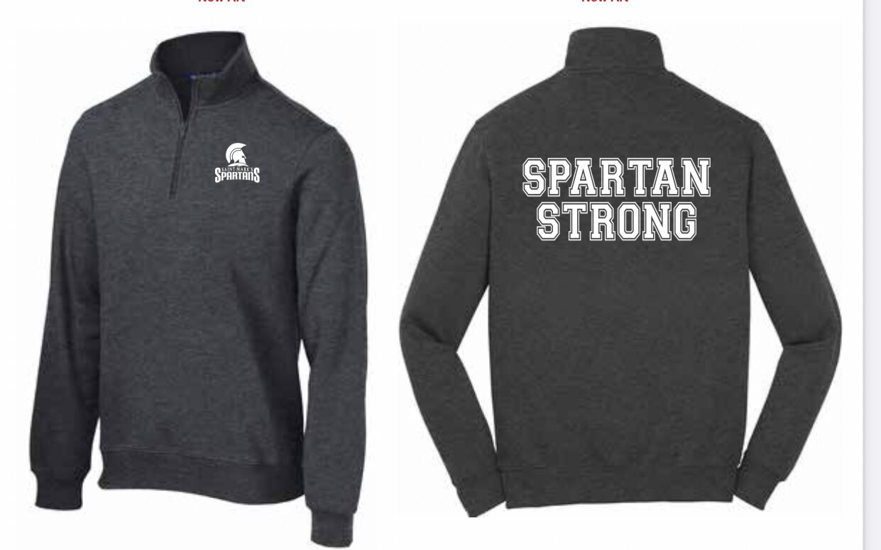 Go-Green Spartan Strong 1/4 Zip 2023