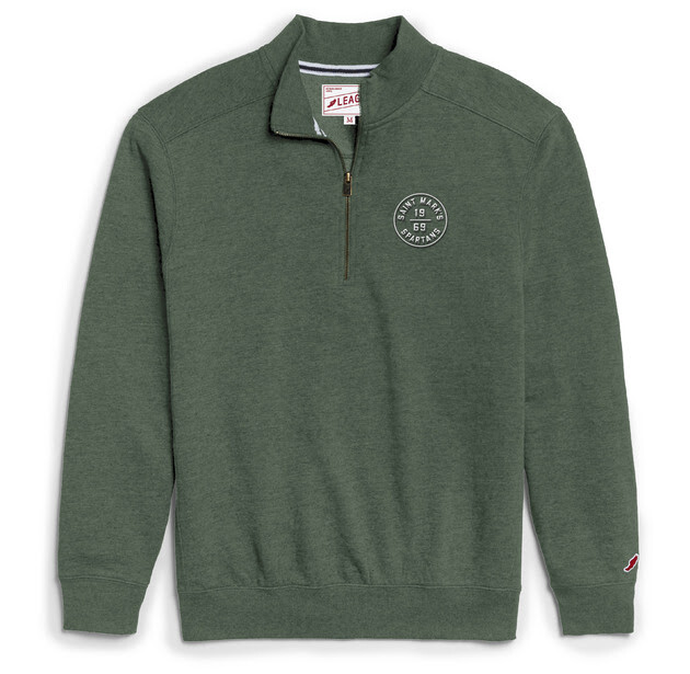 League Green Qzip