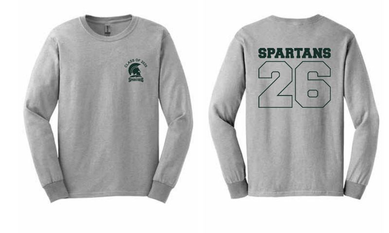 Class of 2026 Long Sleeve Tee