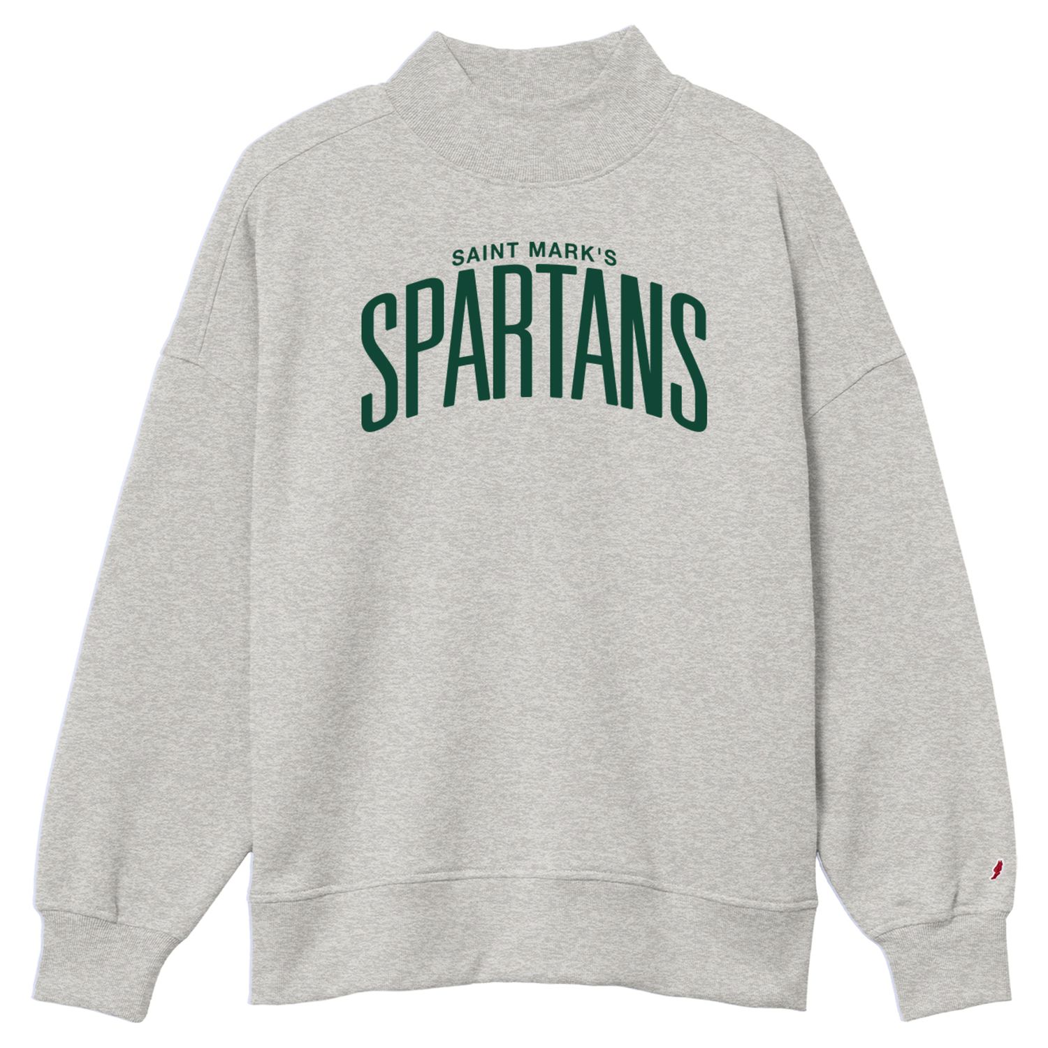 Mock Neck - Grey Mock Neck - Grey