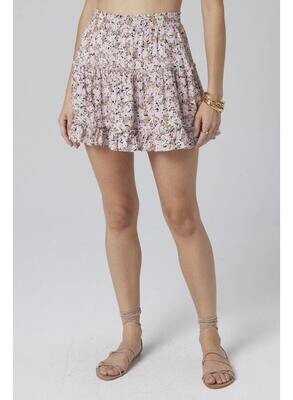 Saltwater Luxe- Floral Mini Skirt