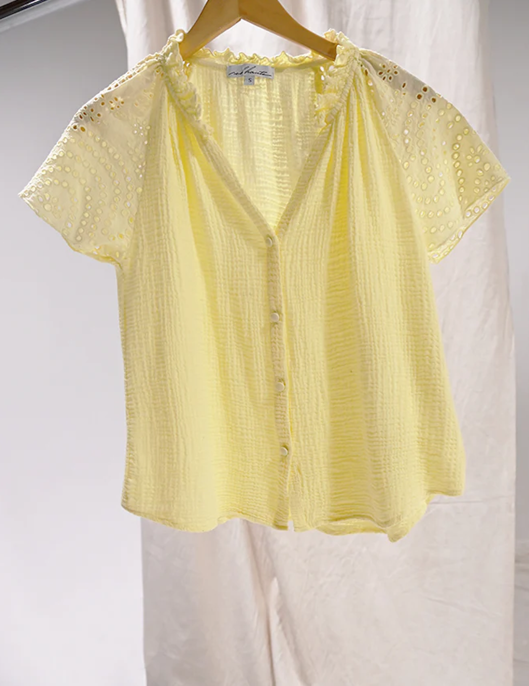 Red Haute-Sunshine Blouse