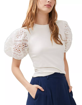 French Connection - Rosana Puff Sleeve Top