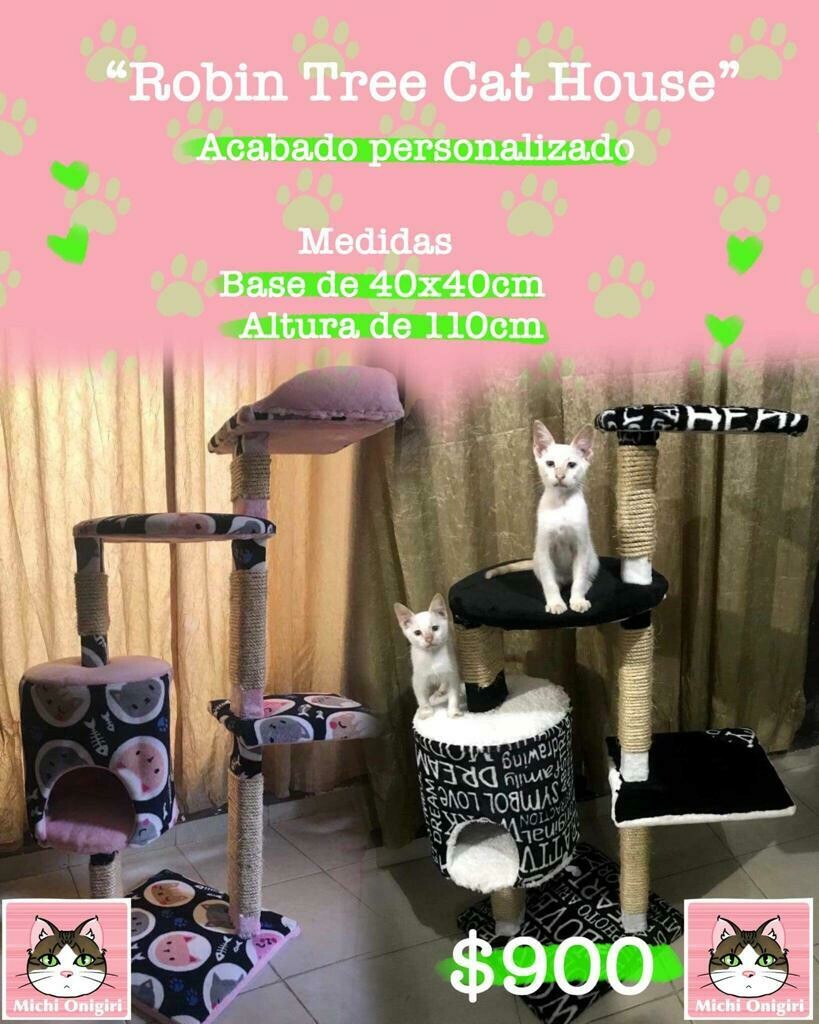 Robin Tree Cat House