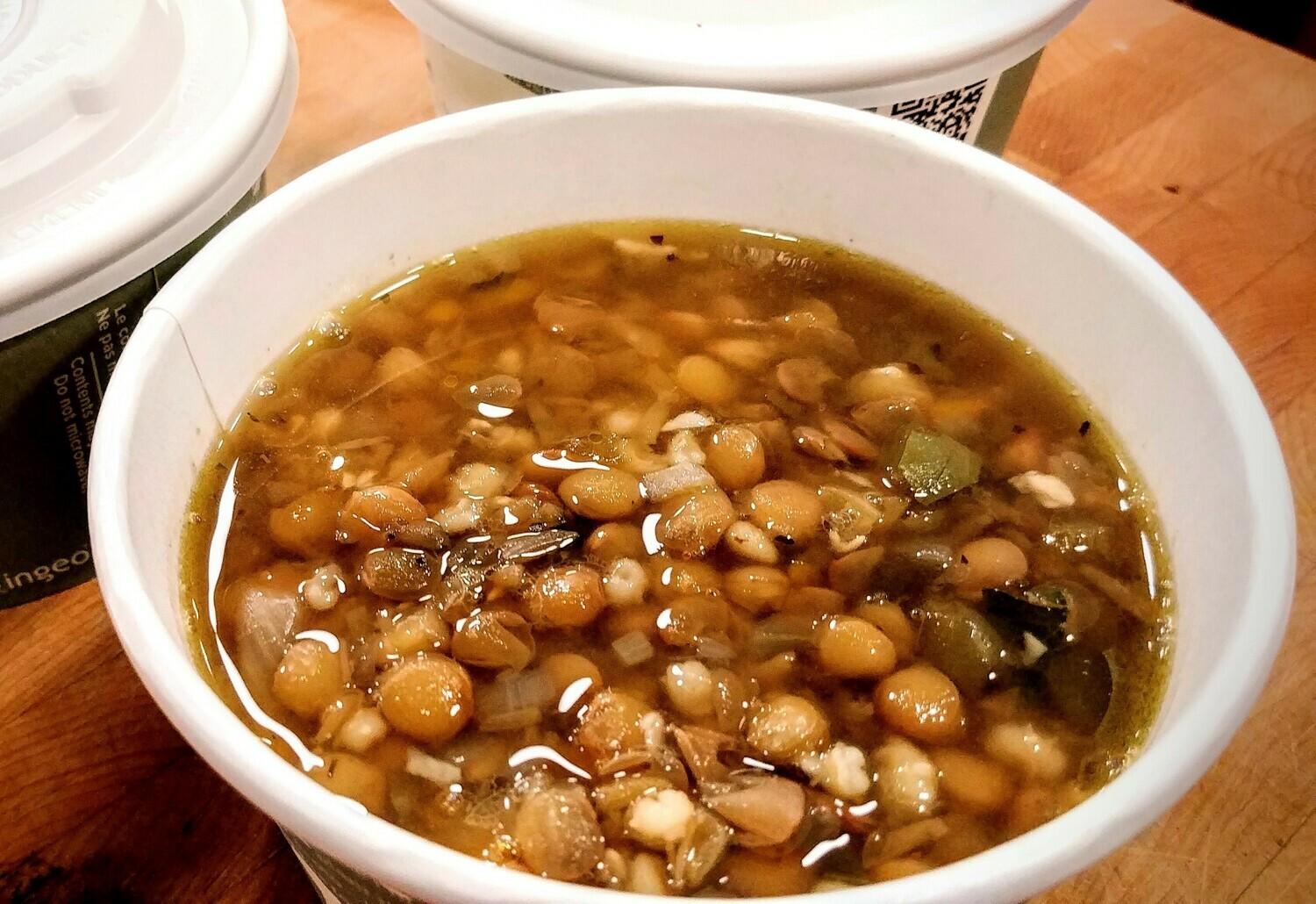Soup 16 Oz - LENTILS - Gluten Free &amp; Vegan