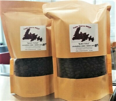 Coffee Beans - Black Tickle -Dark Roast - Cafe Terranova - Torbay