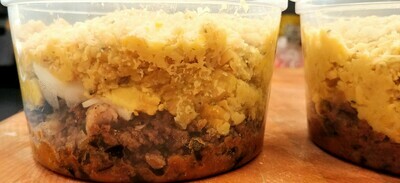 Four Layers Meat Corn Pie - 12Oz (Pastel de Choclo)