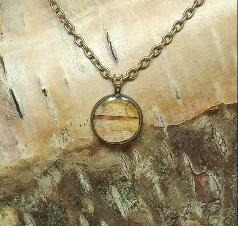 Inspired NL - Birch Bark Necklaces
