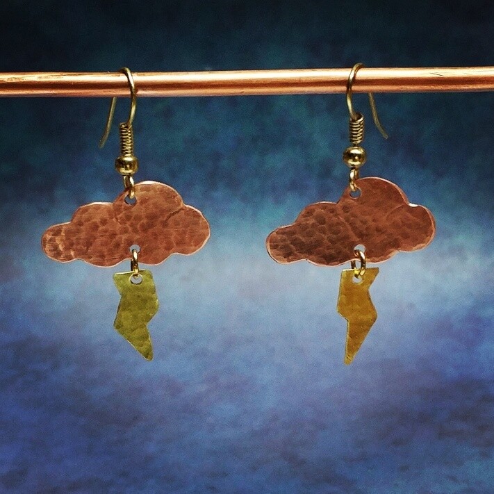 Inspired NL - Clouds Series - Silver Lining - Upcycled Pennies