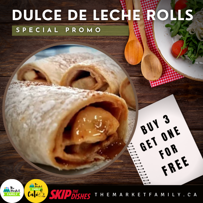 Dulce De Leche Rolls - Special Promo - Buy 3 Get One Extra For FREE