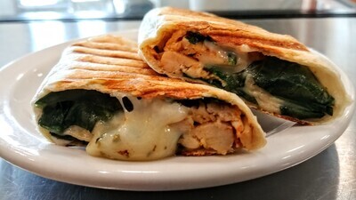 THE MAYA WRAP - Spinach, Chicken &amp; Ranch Dressing