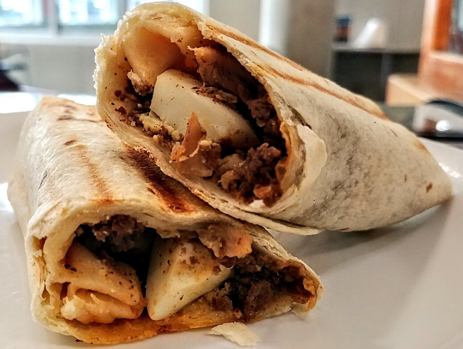 Bodybuilder WRAP - Beef, Chicken, Egg &amp; Salsa