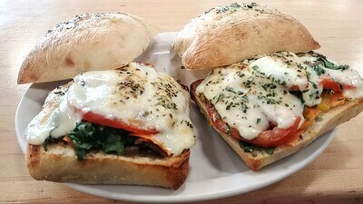 Vegetarian Sandwich - Spinach Base