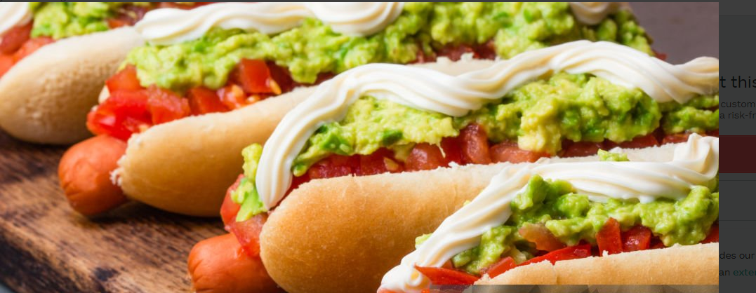 Completos (Upgraded Hot Dogs)  -  Traditional Version (w/sauerkraut)