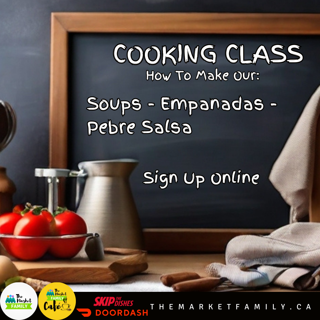 Cooking Class:  Soups (vegan &amp;gluten free) - Empanadas (meat &amp; vegetarian) - Pebre Salsa
