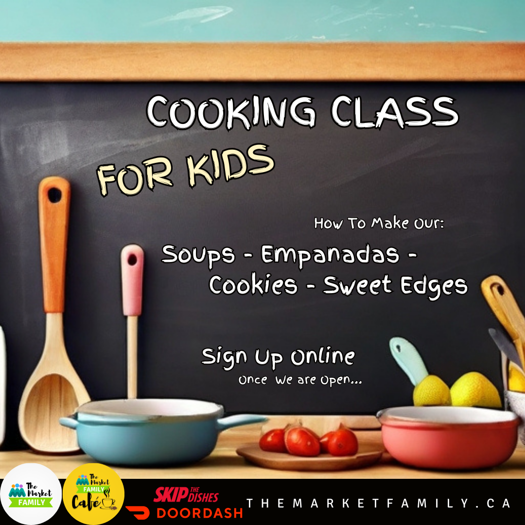 Cooking Class Family Session:  Soups (vegan &amp;gluten free) - Empanadas (meat &amp; vegetarian) -Cookies &amp; Sweet Edges