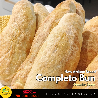 Fresh Bread of the Day - Completo Bun - (South American style)