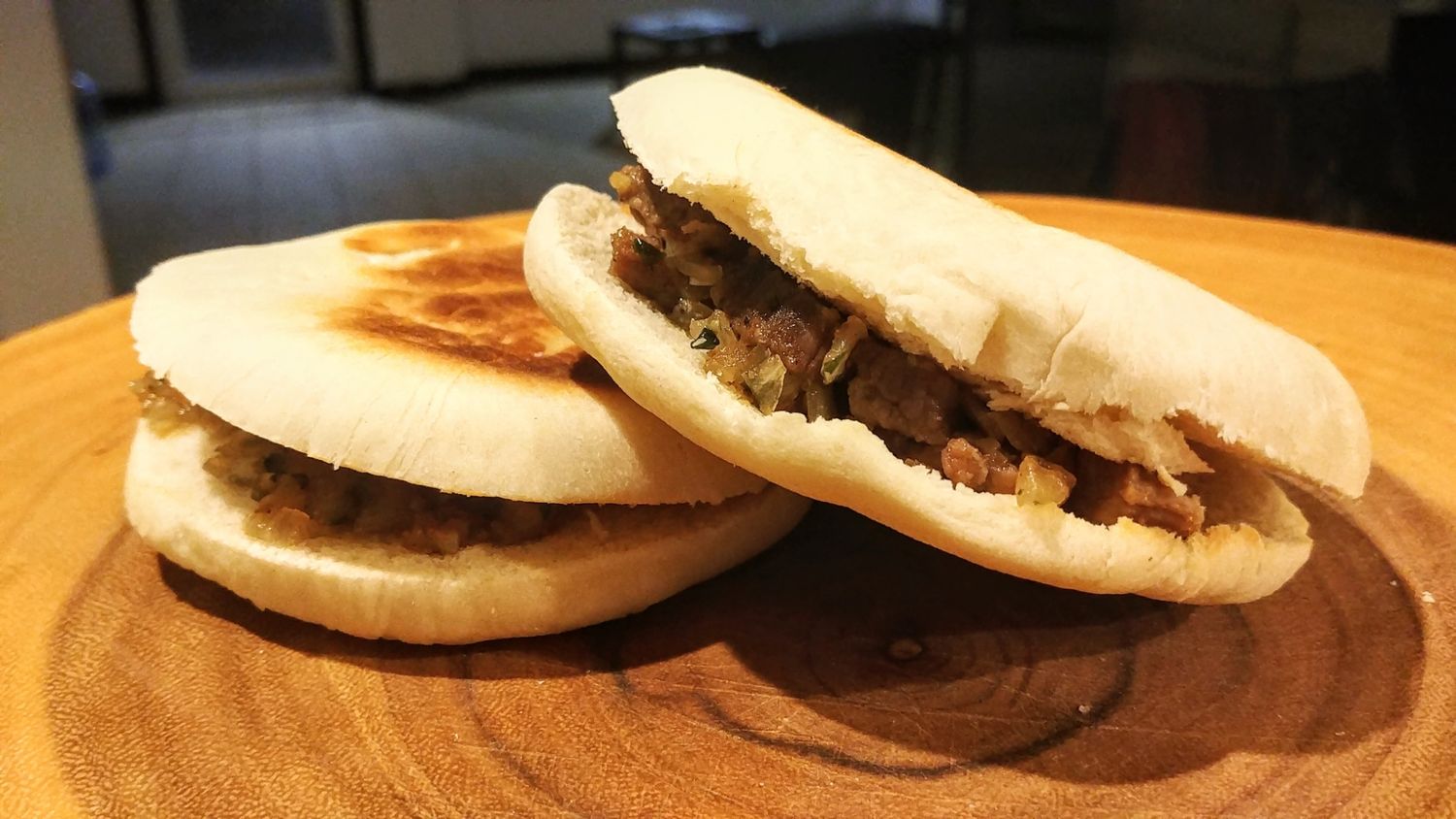 Steak Filling &amp; Churrasca Bread Sandwich