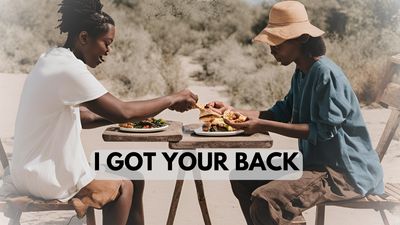 I GOT YOUR BACK  (two people)