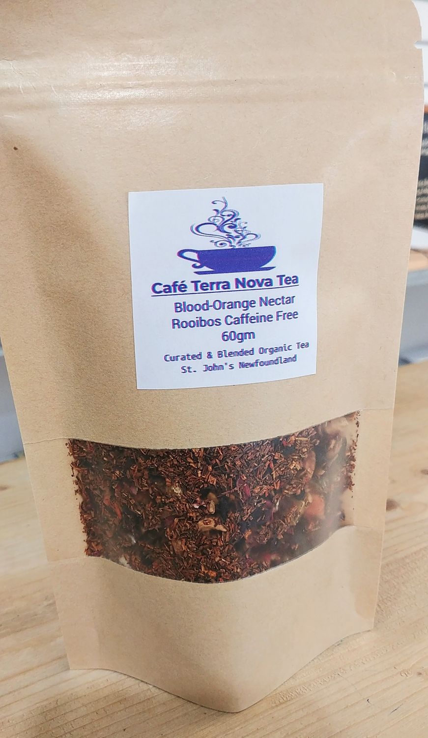 CAFE TERRANOVA - TEA - Decaf Blood Orange Nectar Rooibos