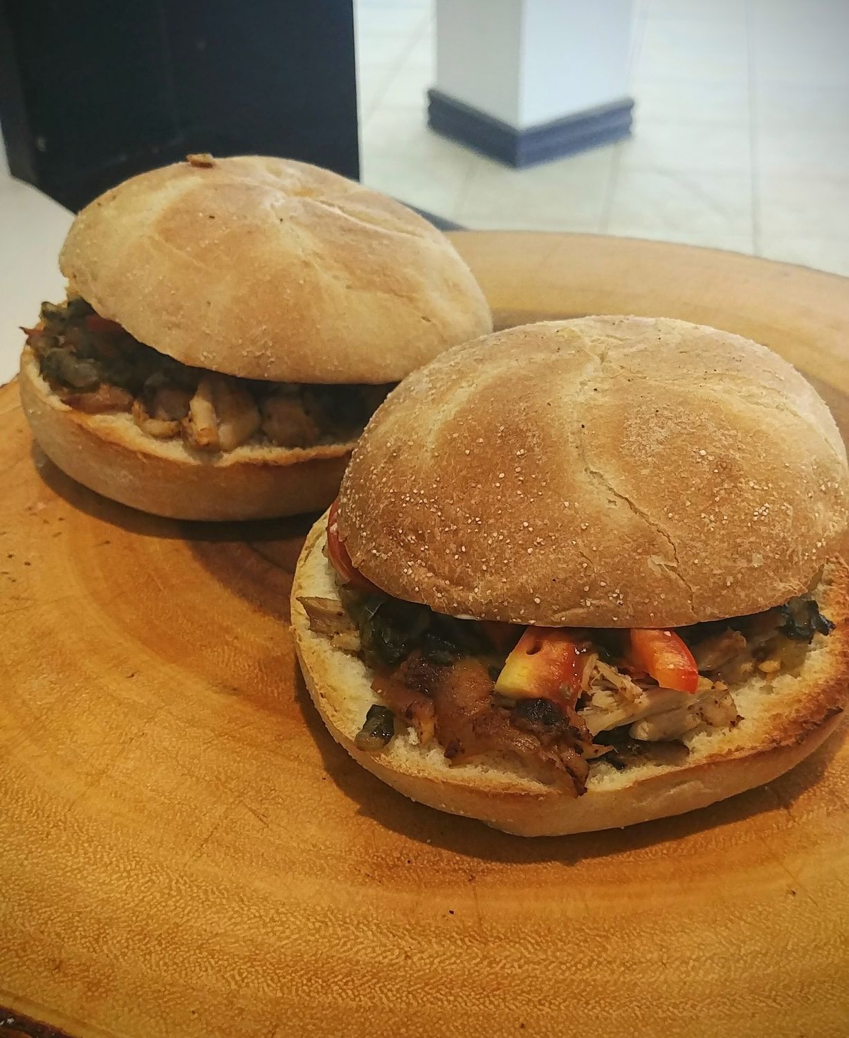 The Will&#39;s Chicken Spinach Sandwich