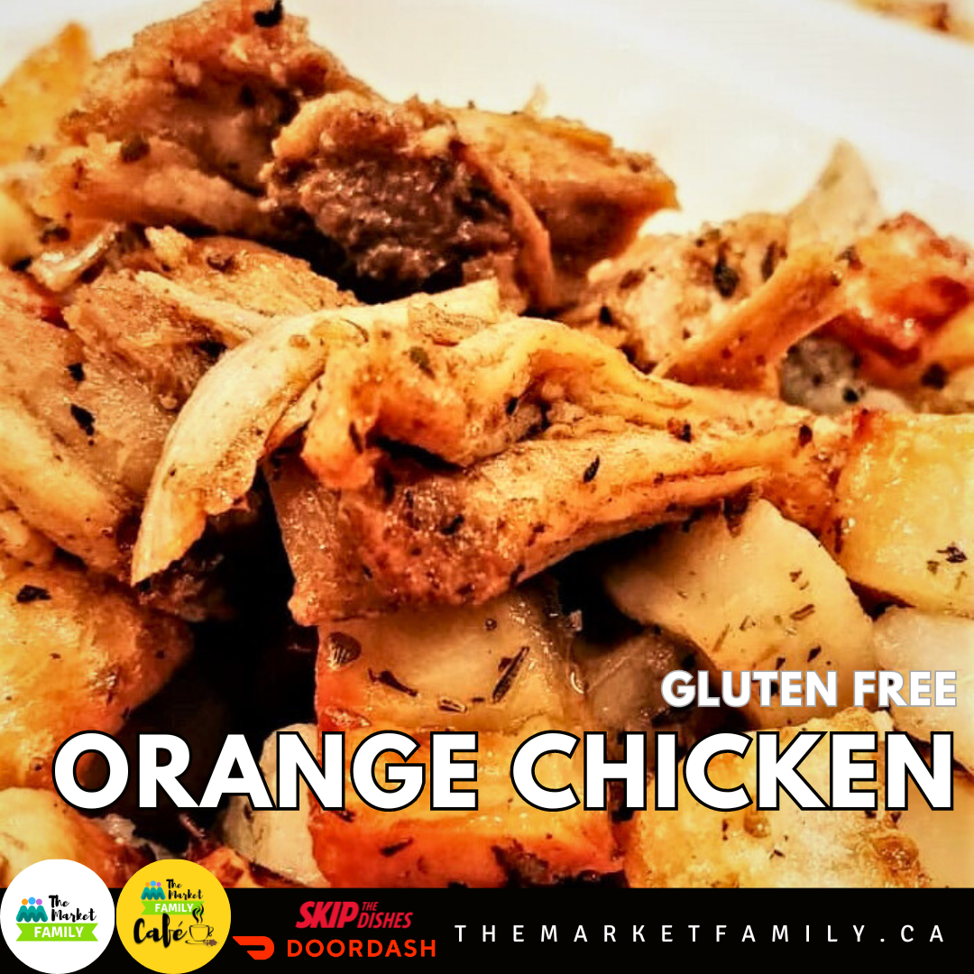 Orange Chicken w/ Hash Browns - 16 Oz