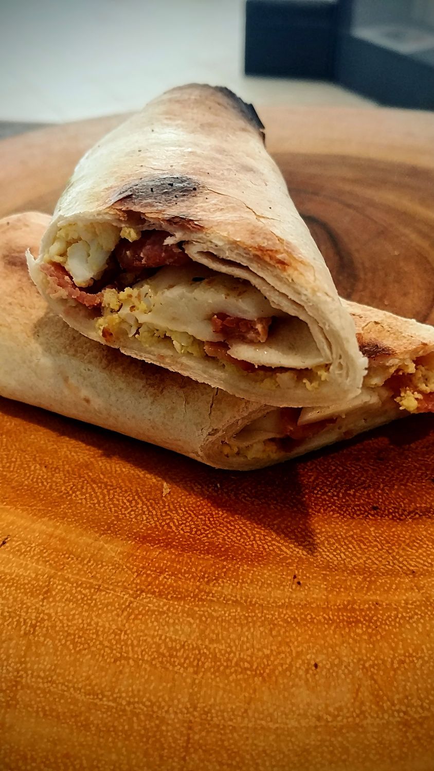 Egg, Bacon &amp; Cheese Breakfast Wrap