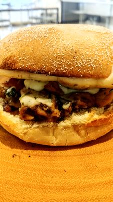 The Maya Danish Chicken Sandwich