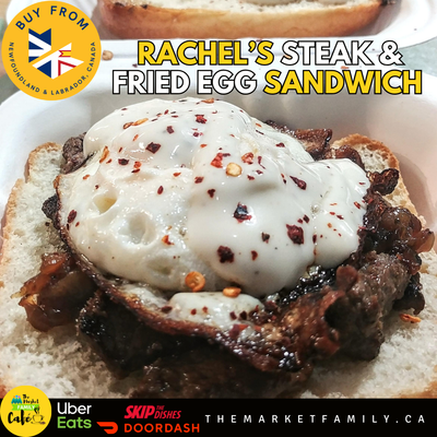 Rachel's Steak + Fried Egg Sandwich