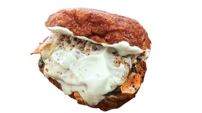 Brad's Steak Sandwich - Steak, Veggies, Cheese & Mayo Brad's Steak Sandwich - Steak, Veggies, Cheese & Mayo