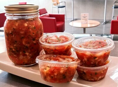 PRE ORDER ONLY - Pebre Salsa 500ml Jar - MINIMUM 24 HRS ADVANCE PRE ORDER ONLY - Pebre Salsa 500ml Jar - MINIMUM 24 HRS ADVANCE