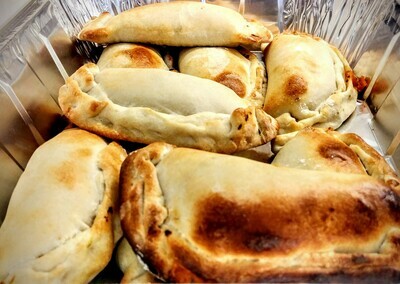 Empanadas Individual Vegetarian - Mushrooms, Salsa &amp; Cheese