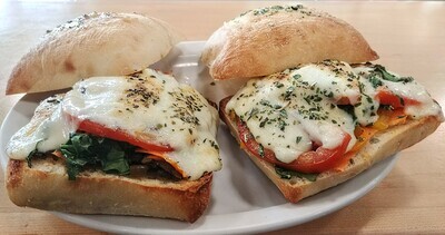 Vegetarian Sandwich - Mushrooms Base