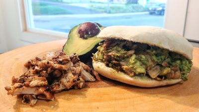 Avocado &amp; Chicken Breakfast Sandwich